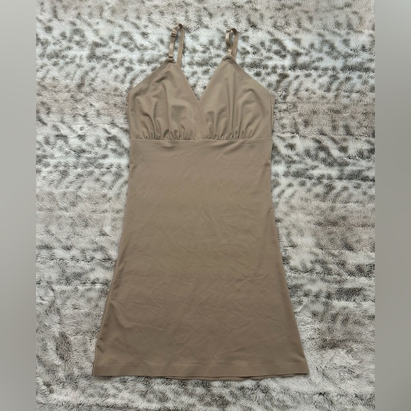 Warner's Other - Warners shapewear slip dress Women “M” Tan Color Adjustable Strap Nylon-Spandex
